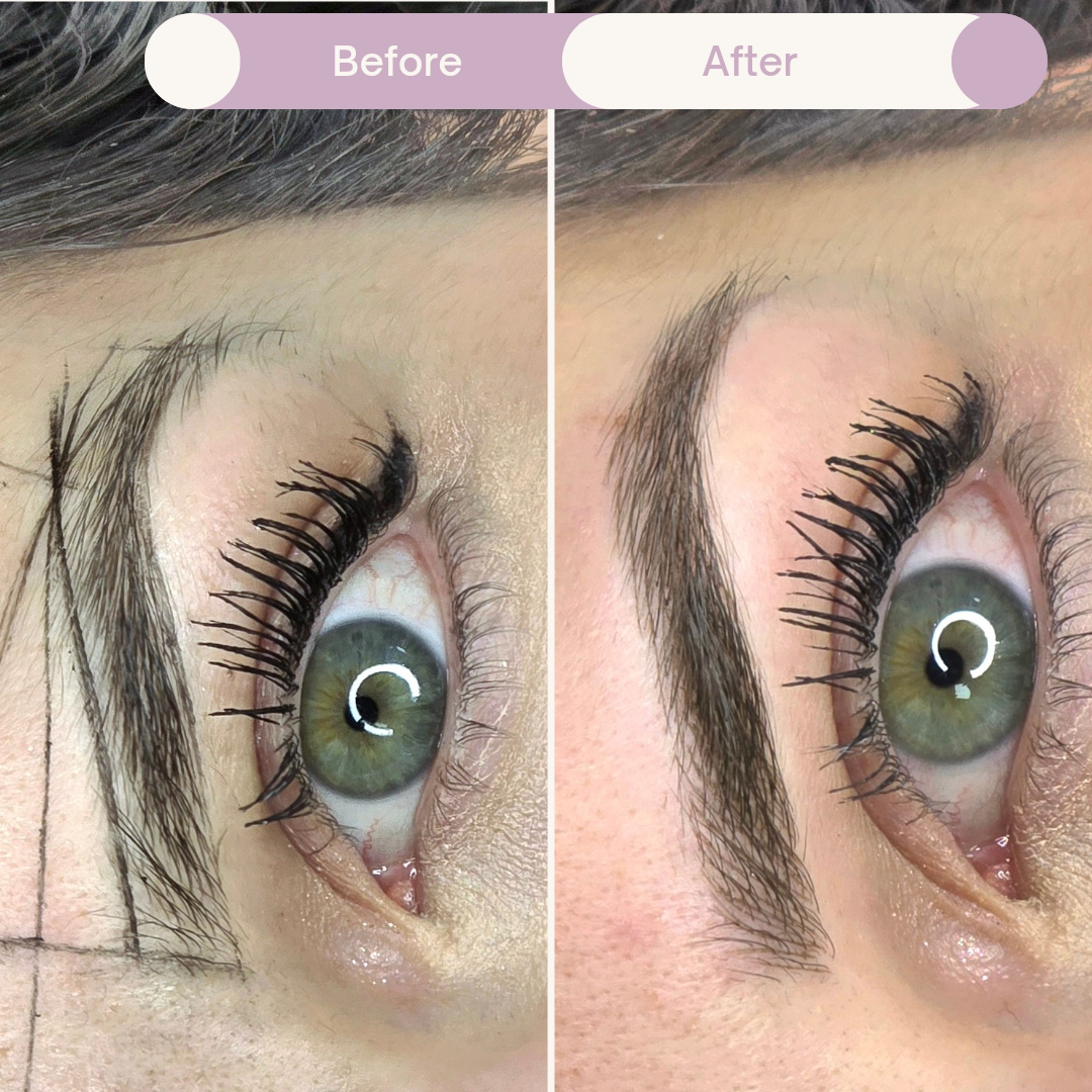 Antes y Después - Powder Brows